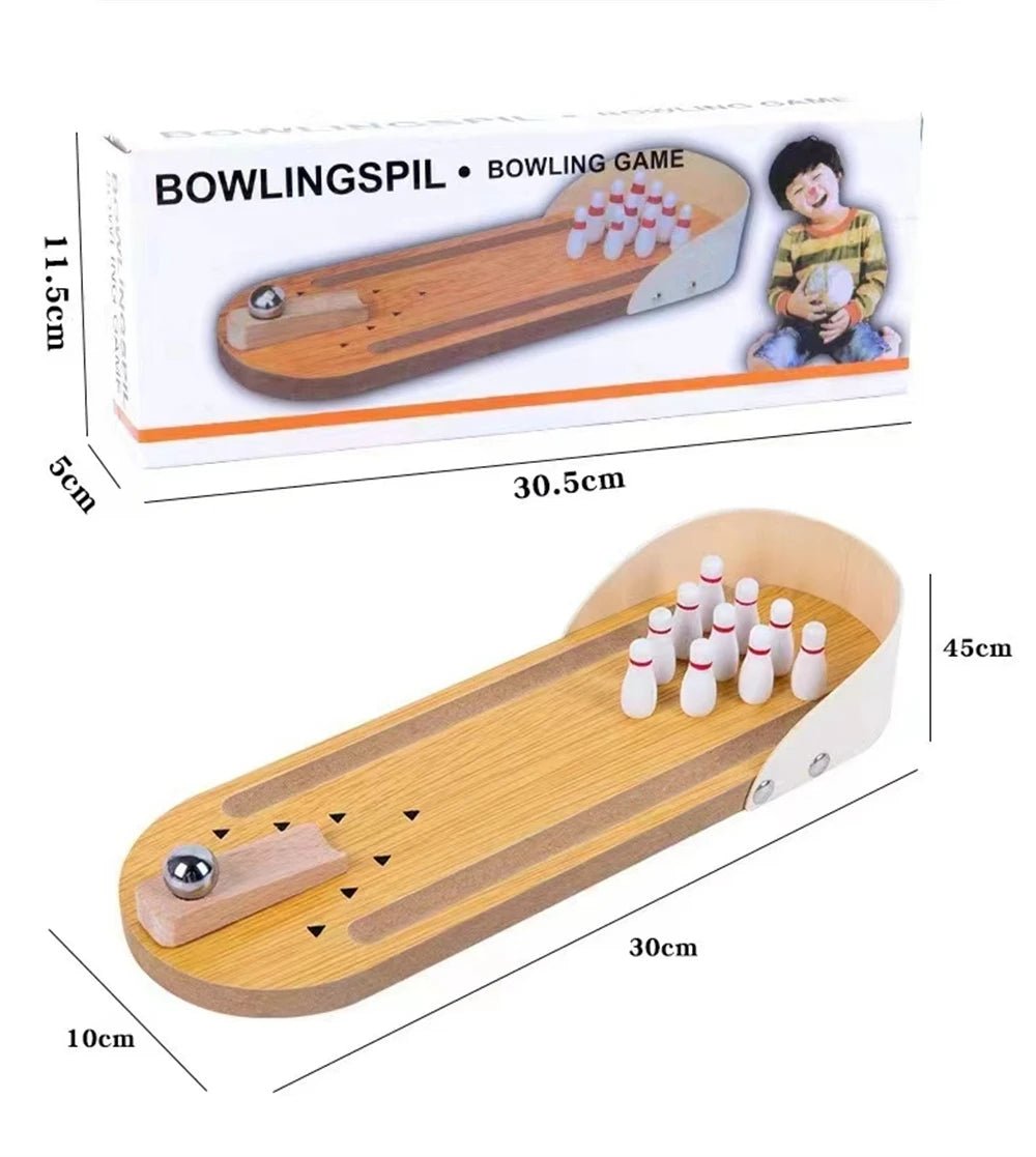 Mini Bowling en bois - My Adam