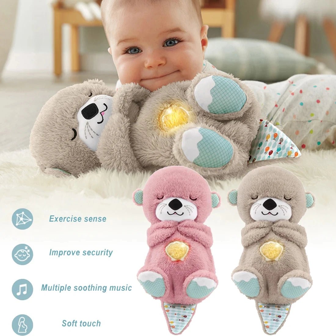 Ours jouet en peluche respirant - My Adam