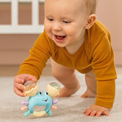 Hochet bébé | Naturel Sensoriel